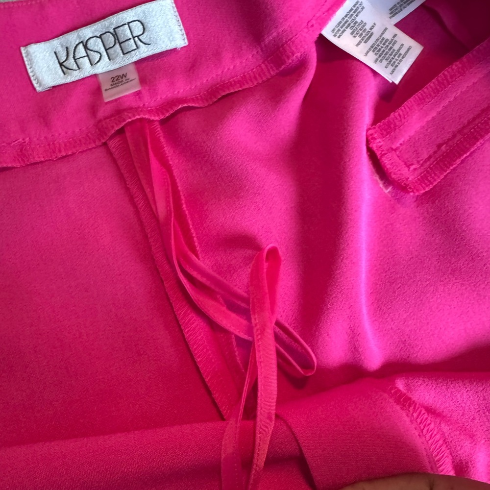 Kasper Women's Plus Size Crepe Business Office Dress pant - Picture 6 of 9